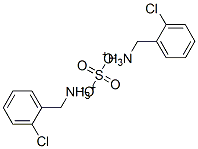 bis(o-chlorobenzylammonium) sulphate 结构式