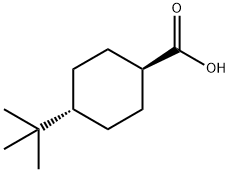 反式-4-叔丁基环己羧酸 结构式