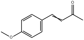 4-(4-メトキシフェニル)-3-ブテン-2-オン 化学構造式