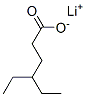 lithium 4-ethylhexanoate 结构式