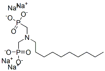 [(decylimino)bis(methylene)]bisphosphonic acid, sodium salt 结构式