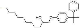 1-[4-(1-methyl-1-phenylethyl)phenoxy]dodecan-2-ol 结构式