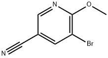 5-溴-6-甲氧基烟腈, 943153-51-3, 结构式
