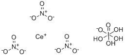 三[三硝酸铈(IV)]高碘酸 结构式