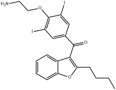 di-N-desethylamiodarone Structure