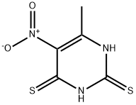 6-methyl-5-nitropyrimidine-2,4(1H,3H)-dithione 结构式