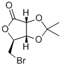 5-BROMO-5-DEOXY-2,3-O-ISOPROPYLIDENE-D-RIBONOLACTONE Struktur