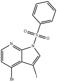 1-Benzenesulfonyl-4-bromo-3-iodo-7-azaindole|