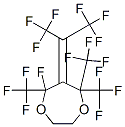 5-fluoro-5,7,7-tris(trifluoromethyl)-6-[2,2,2-trifluoro-1-(trifluoromethyl)ethylidene]-1,4-dioxepane 结构式