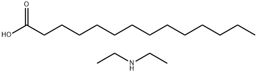 diethylammonium myristate 结构式