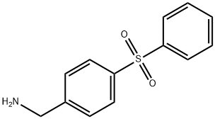 4-苯磺酰基苄胺 结构式