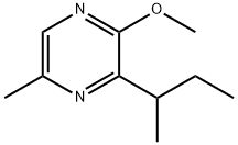 2-甲氧基-5-甲基-3-(1-甲基丙基)吡嗪 结构式