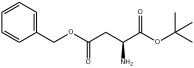 L-天门冬氨酸-4-苄酯叔丁酯盐酸盐, 94347-11-2, 结构式