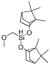 methoxymethylbis[(1,7,7-trimethylbicyclo[2.2.1]hept-2-yl)oxy]silane Structure