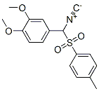 4-[ISOCYANO-(TOLUENE-4-SULFONYL)-METHYL]-1,2-DIMETHOXY-BENZENE Struktur