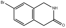 7-Bromo-1,2-dihydroisoquinolin-3(4H)-one Struktur