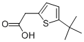 2-(5-TERT-BUTYLTHIOPHEN-2-YL)ACETIC ACID Struktur