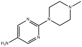 2-(4-甲基哌嗪-1-基)嘧啶-5-胺,943757-74-2,结构式