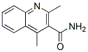 2,4-DIMETHYLQUINOLINE-3-CARBOXAMIDE Structure
