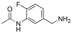 Acetamide,  N-[5-(aminomethyl)-2-fluorophenyl]- Structure
