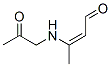 2-Butenal, 3-[(2-oxopropyl)amino]-, (Z)- (9CI)|