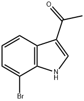Ethanone, 1-(7-broMo-1H-indol-3-yl)- Struktur