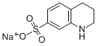 7-QUINOLINESULFONIC ACID, 1,2,3,4-TETRAHYDRO-, MONOSODIUM SALT 化学構造式