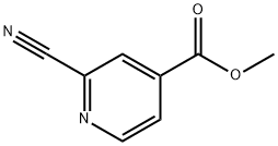 2-氰基-4-吡啶羧酸甲酯,94413-64-6,结构式