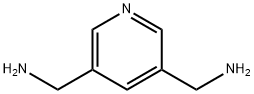 3,5-双(氨甲基)吡啶 结构式