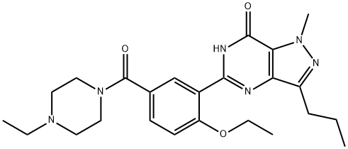 昔多芬/CARBODENAFIL,944241-52-5,结构式