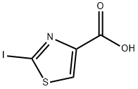 2-Iodo-4-thiazolecarboxylic acid, 944275-17-6, 结构式