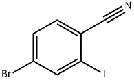 4-BROMO-2-IODOBENZONITRILE Struktur