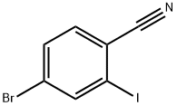 4-BROMO-2-IODOBENZONITRILE Structure