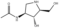2-乙酰氨基-1,4-亚氨基-1,2,4-三脱氧-L-阿拉伯糖醇, 944329-24-2, 结构式