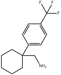 1-{1-[4-(TRIFLUOROMETHYL)PHENYL]CYCLOHEXYL}METHANAMINE Structure