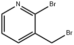 2-ブロモ-3-(ブロモメチル)ピリジン 化学構造式