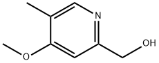 (4-甲氧基-5-甲基吡啶-2-基)甲醇, 94452-65-0, 结构式