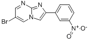 6-Bromo-2-(3-nitro-phenyl)-imidazo[1,2-a]pyrimidine Structure