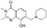 4(3H)-Quinazolinone,  8-hydroxy-2,3-dimethyl-7-(piperidinomethyl)-  (7CI)|