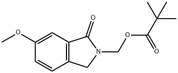 (6-甲氧基-1-氧代异吲哚啉-2-基)三甲基乙酸甲酯,944718-09-6,结构式