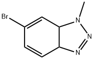 6-溴-1-甲基-1H-苯并[d][1,2,3]三氮唑 结构式
