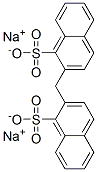 disodium 2,2'-methylenebisnaphthalenesulphonate 结构式