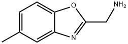 (5-甲基苯并[D]噁唑-2-基)甲胺, 944897-59-0, 结构式