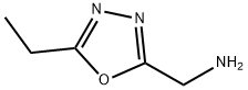1-(5-ethyl-1,3,4-oxadiazol-2-yl)methanamine(SALTDATA: HCl) Struktur