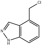 1H-Indazole, 4-(chloroMethyl)- Structure