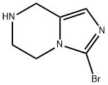 3-Bromo-5,6,7,8-tetrahydro-imidazo[1,5-a]pyrazine Structure