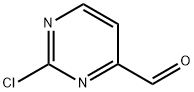 2-CHLOROPYRIMIDINE-4-CARBALDEHYDE Struktur