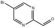 5-ブロモピリミジン-2-カルブアルデヒド 化学構造式