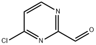 4-氯嘧啶-2-甲醛 结构式