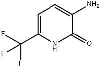 3-Amino-6-trifluoromethyl-pyridin-2-ol 化学構造式